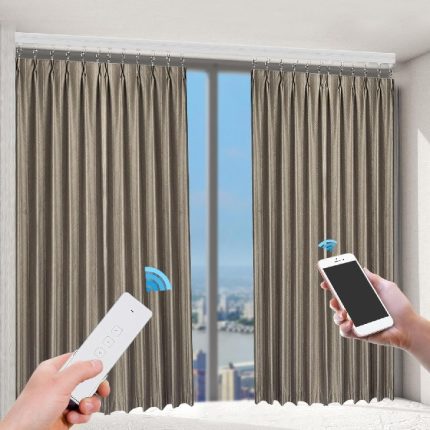Elegant Motorized Curtain