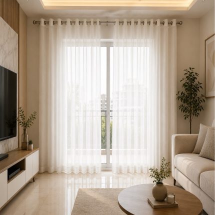 Sheer Eyelet Curtains