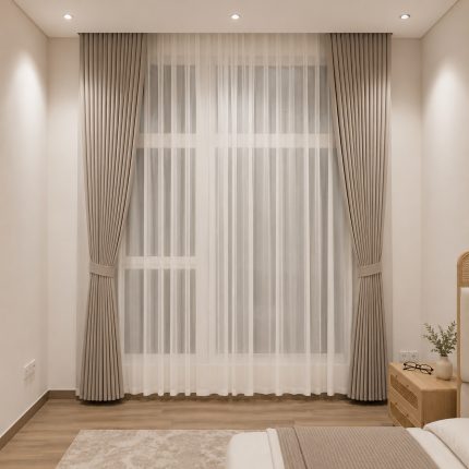 Wave Style Blackout Curtains